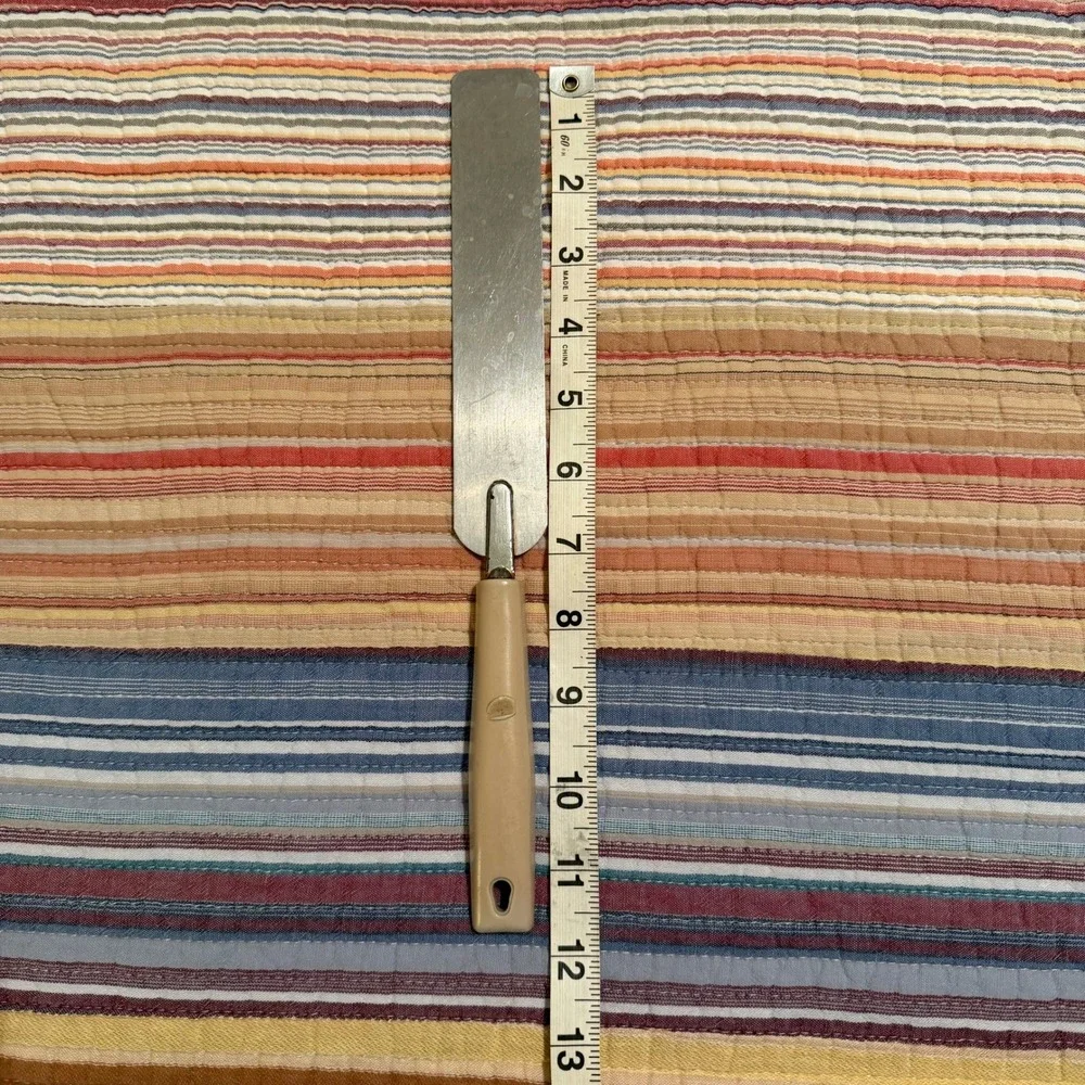 Vintage Ekco Stainless Steel Offset Spatula Offset Icing‎ Spreader USA